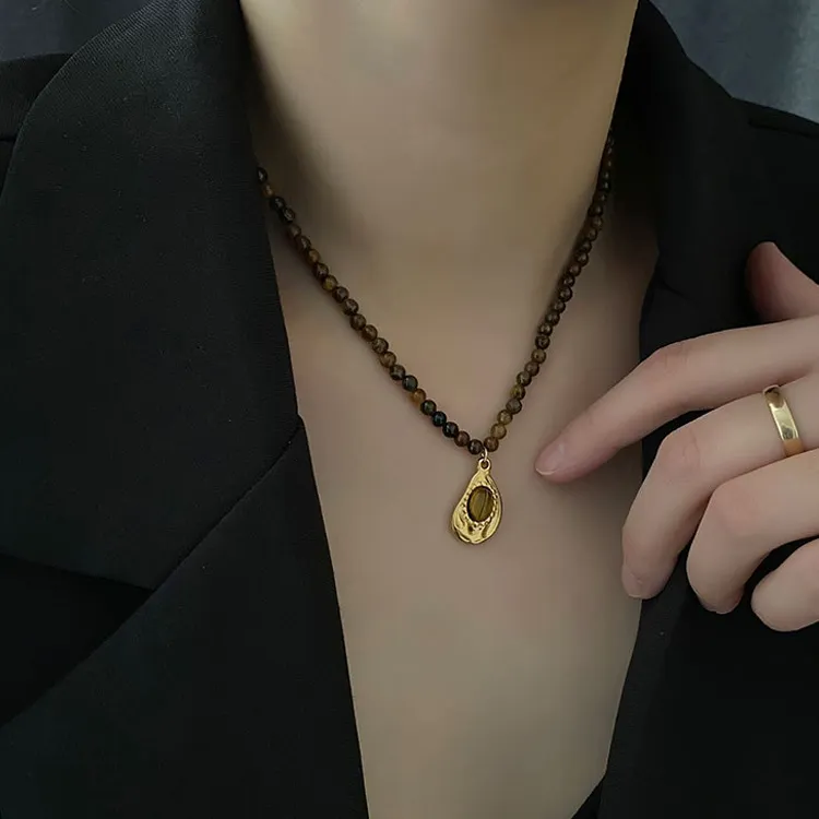 KING OF BLING Titanium Steel Necklaces Unisex Year Of The Snake Good Luck-3
