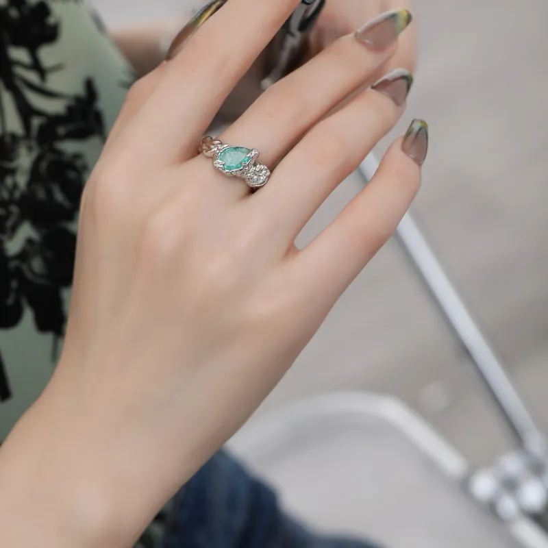 KING OF BLING Alloy With Zircon Rings Women's-4