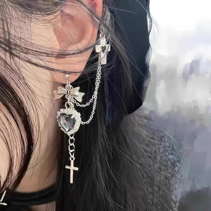 KING OF BLING Alloy Earrings Women's-5