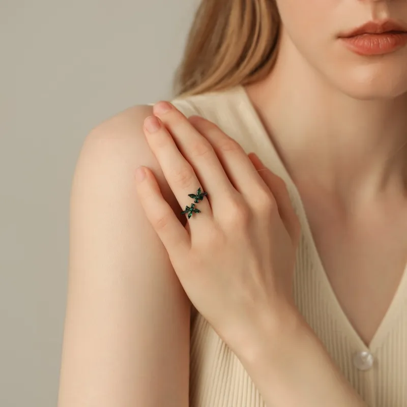 KING OF BLING Alloy Zircon Rings Unisex-7