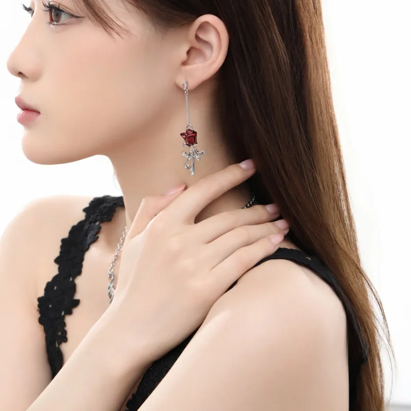 KING OF BLING Alloy Earrings Women's-4