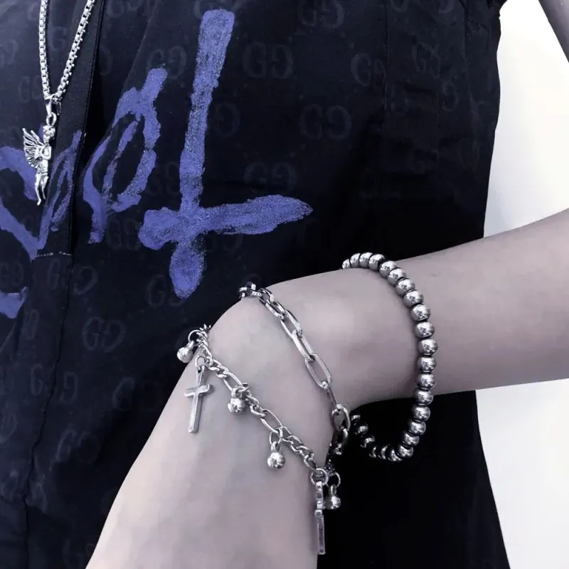 KING OF BLING Alloy Bracelets Unisex Year Of The Snake Good Luck-5