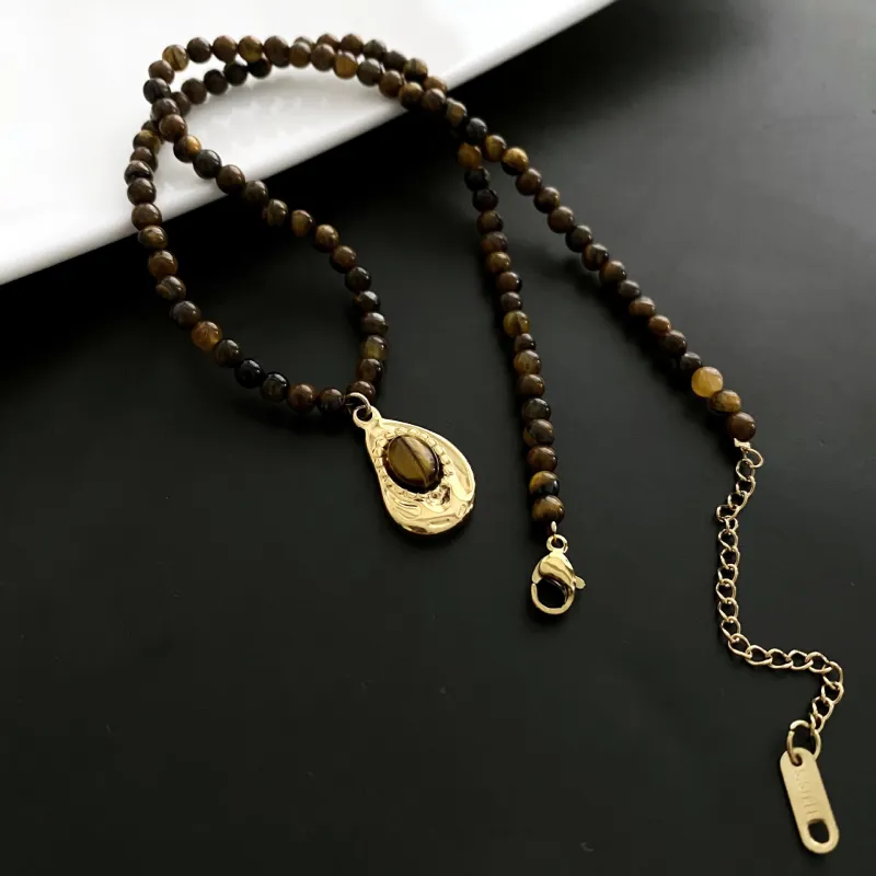 KING OF BLING Titanium Steel Necklaces Unisex Year Of The Snake Good Luck-5