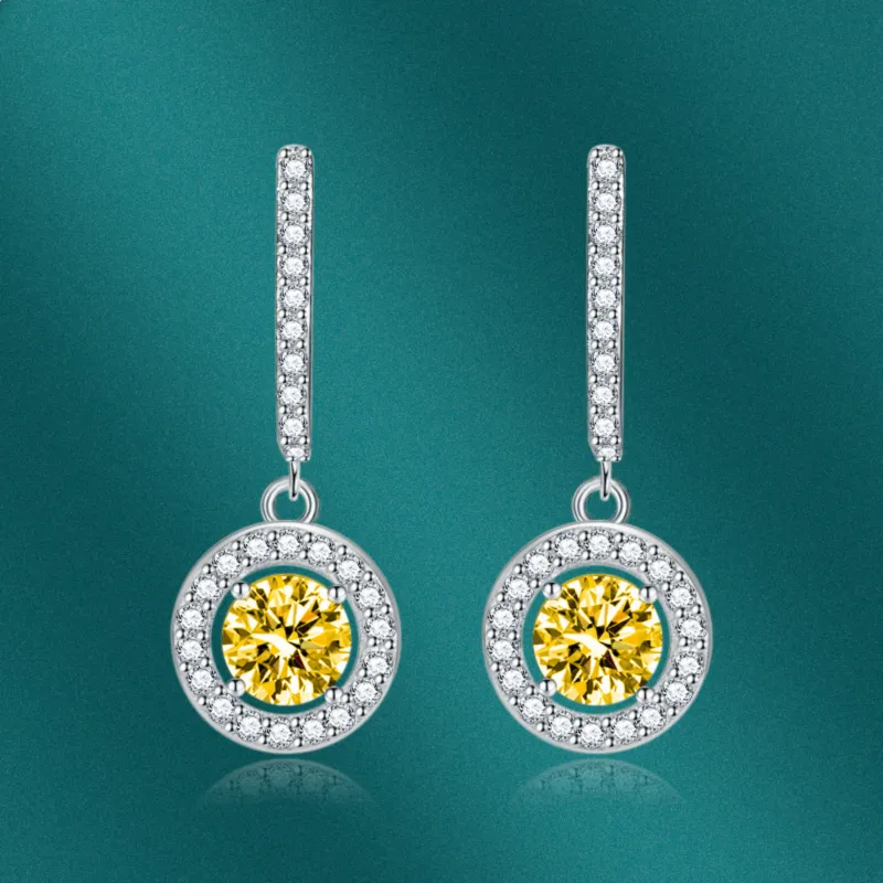 KING OF BLING Alloy With Zircon Earrings Unisex-11