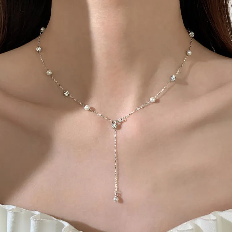 KING OF BLING 925 Sterling Silver, Freshwater Pearl Necklaces Women's-2