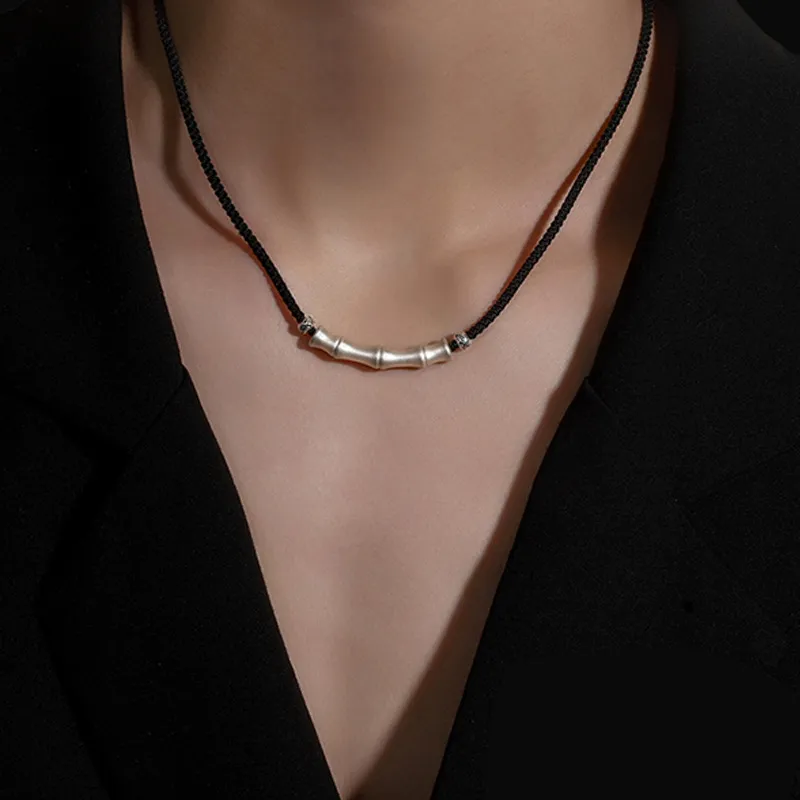 KING OF BLING 999 Fine Silver Necklaces Women's-5