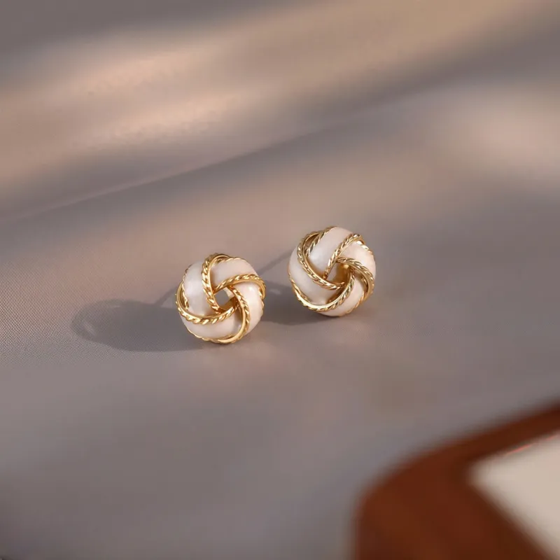 KING OF BLING Alloy Stud Earrings Women's-23