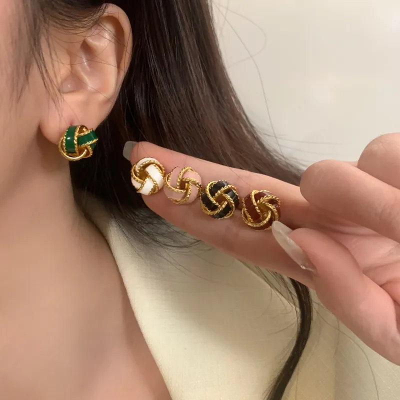 KING OF BLING Alloy Stud Earrings Women's-17