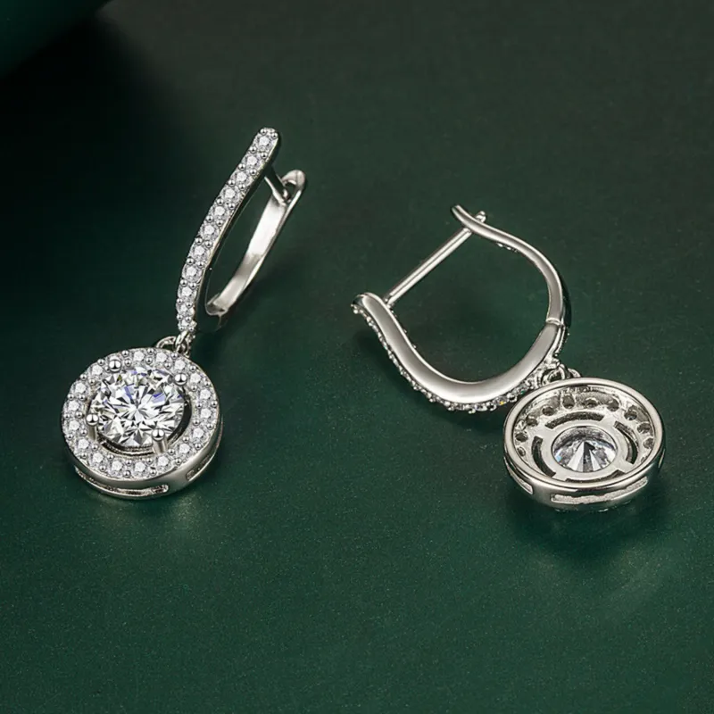KING OF BLING Alloy With Zircon Earrings Unisex-2