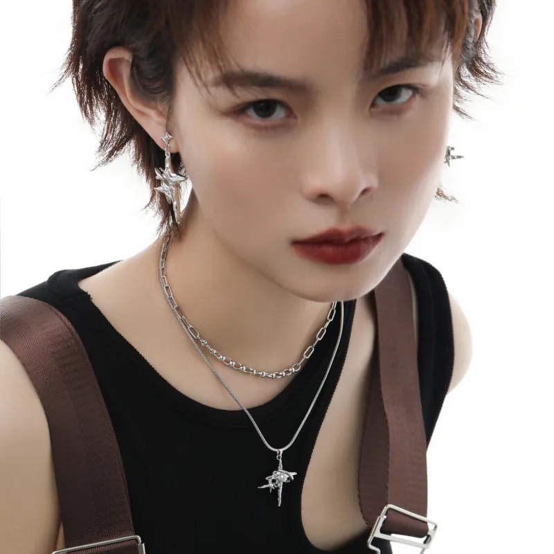 KING OF BLING Alloy, Faux Pearl Necklaces Women's-3