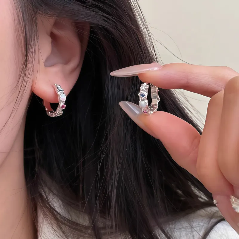 KING OF BLING Alloy Earrings Unisex-7