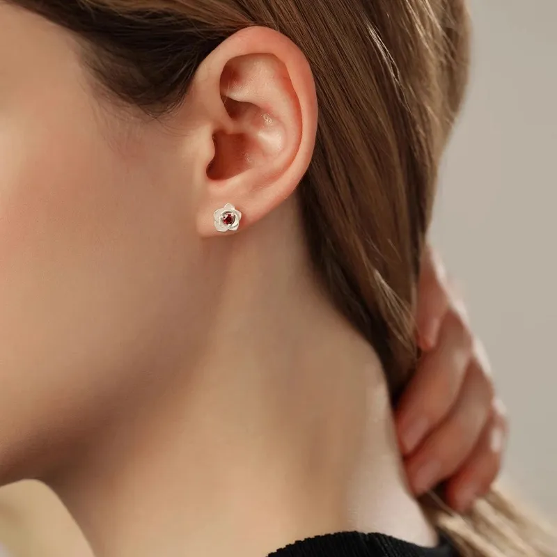 KING OF BLING Alloy Stud Earrings Women's-4