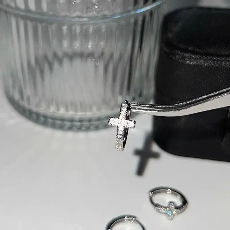 KING OF BLING Alloy Earrings Unisex-7