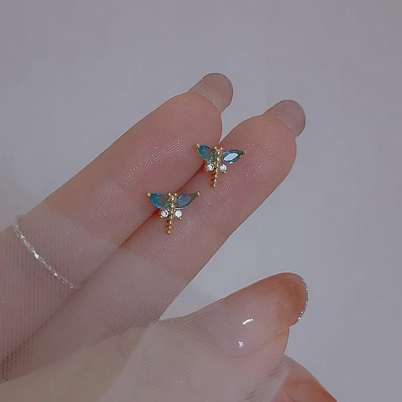 KING OF BLING Copper Stud Earrings Women's Year Of The Snake Good Luck-6