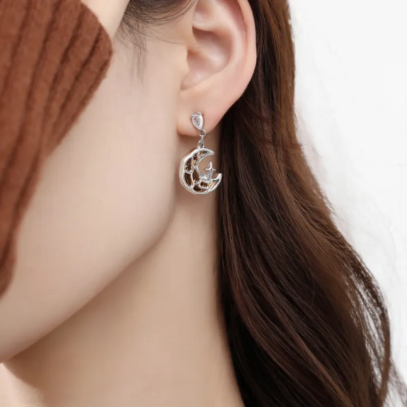 KING OF BLING Alloy Earrings Women's-3