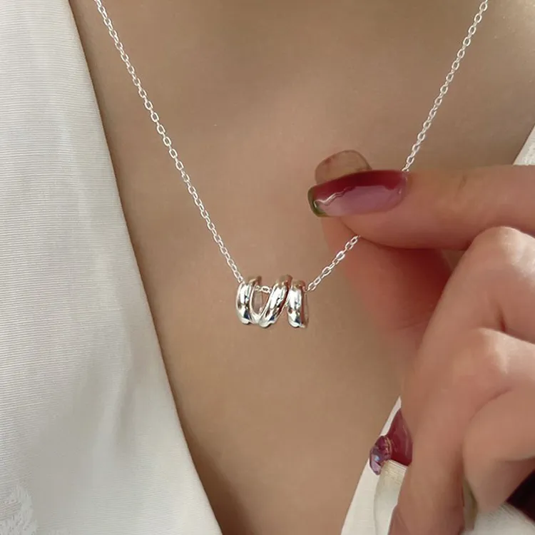 KING OF BLING 925 Sterling Silver Necklaces Women's-3