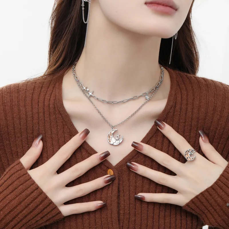 KING OF BLING Alloy Necklaces Women's-3