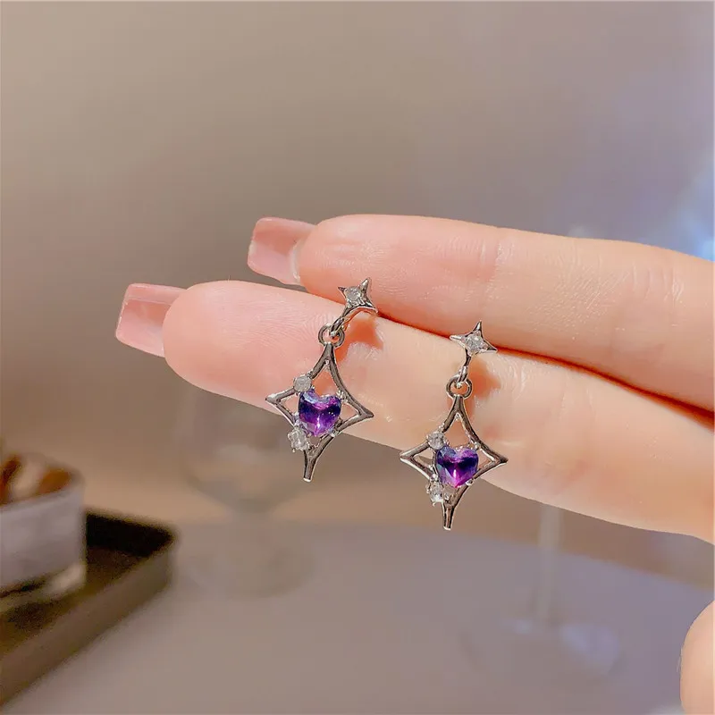 KING OF BLING Alloy With Zircon Stud Earrings Unisex Year Of The Snake Good Luck-2