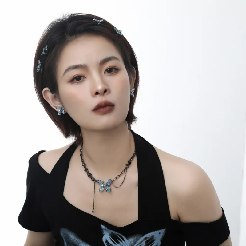 KING OF BLING Alloy, Zircon, Resin Earrings Women's-6