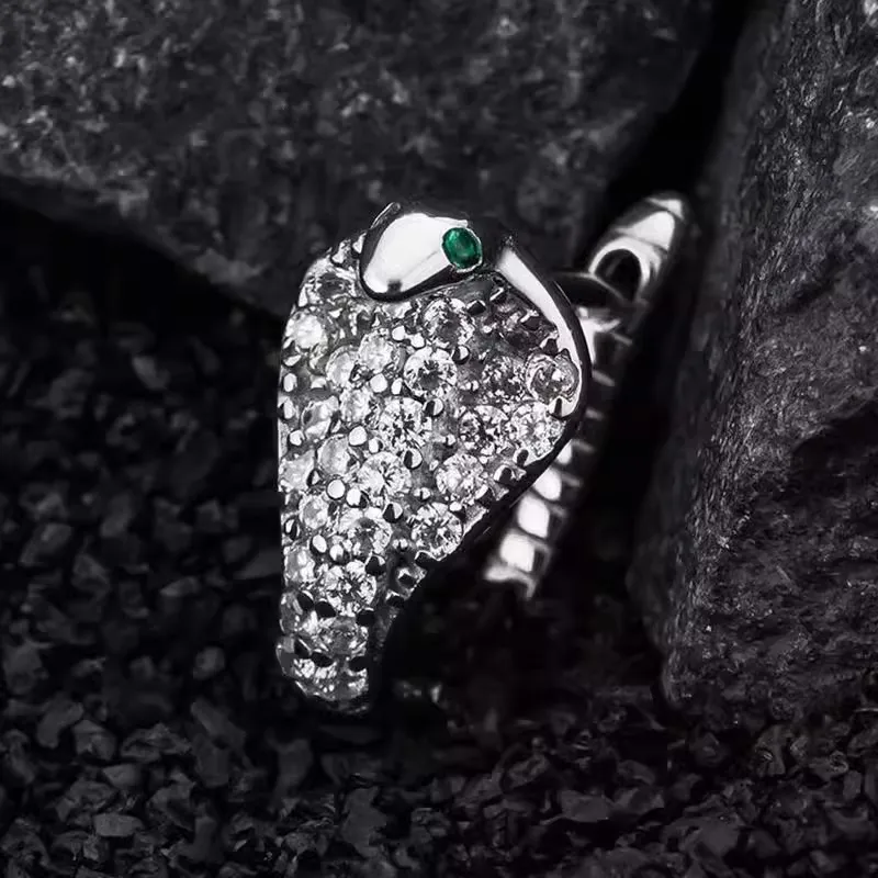 KING OF BLING Alloy With Zircon Earrings Unisex-1