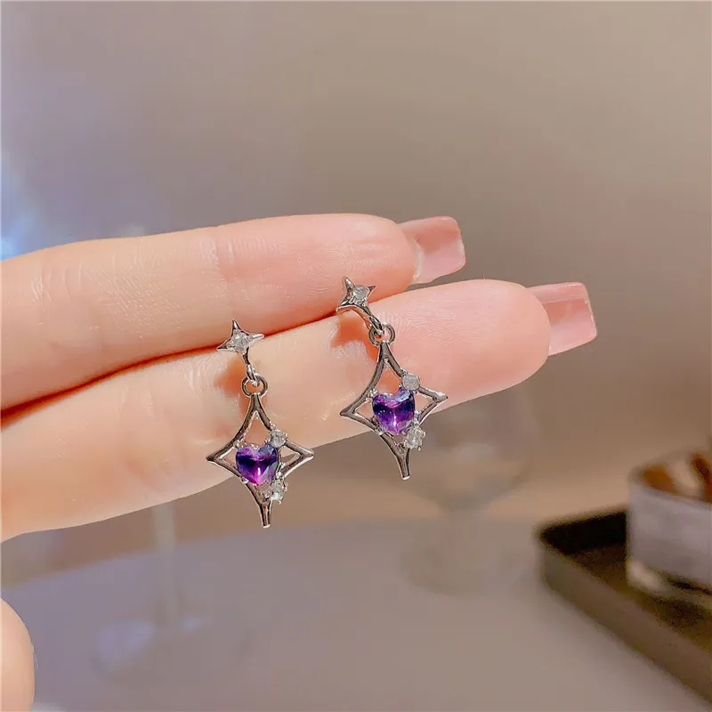 KING OF BLING Alloy With Zircon Stud Earrings Unisex Year Of The Snake Good Luck-3