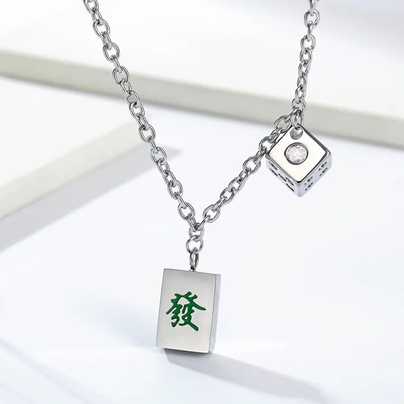 KING OF BLING Titanium Steel Necklaces Unisex-6