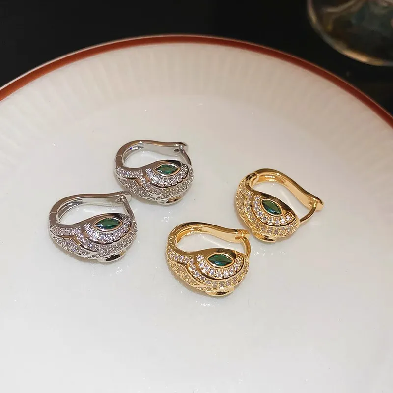 KING OF BLING 925 Sterling Silver Pin, Alloy, Zircon Stud Earrings Unisex-8