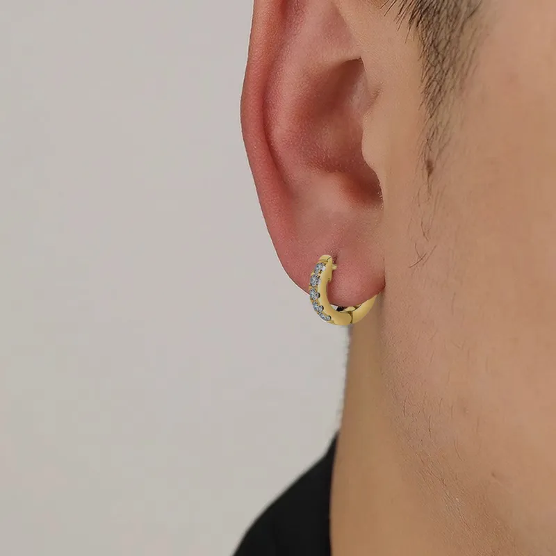 KING OF BLING Alloy Earrings Unisex-9