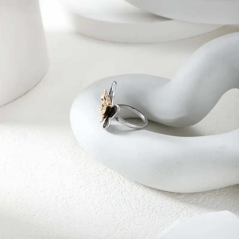 KING OF BLING Alloy With Zircon Rings Unisex-1