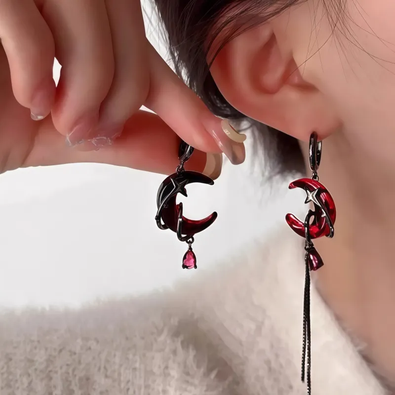 KING OF BLING Alloy, Zircon, Resin Earrings Unisex-3
