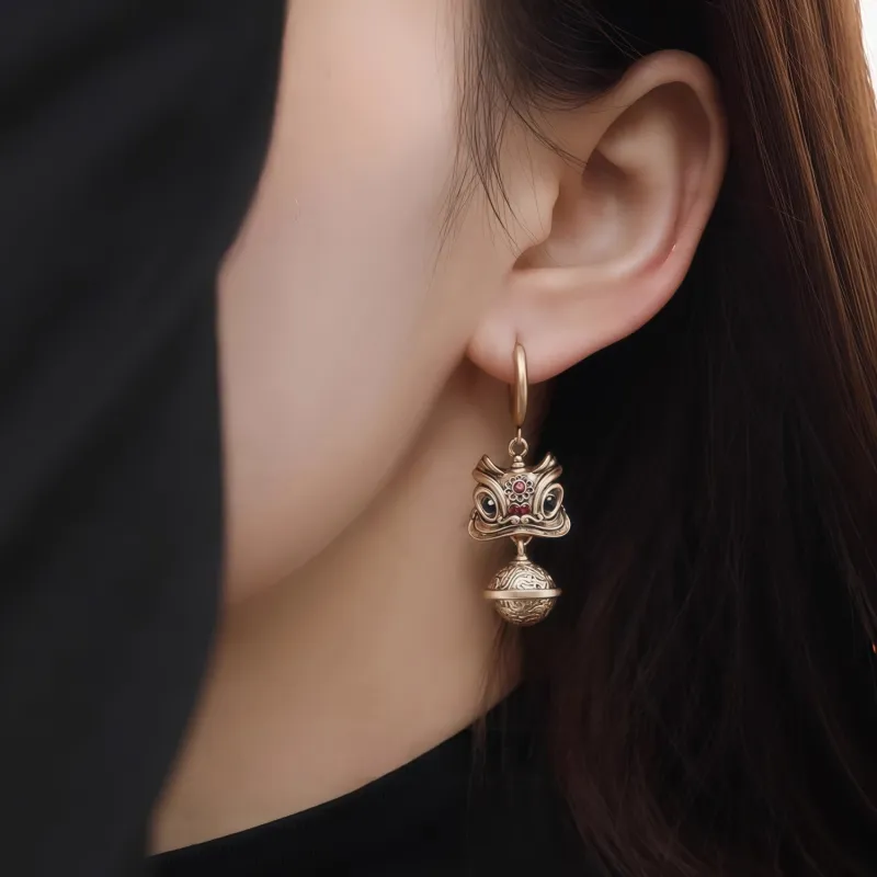 KING OF BLING Alloy Earrings Women's-9