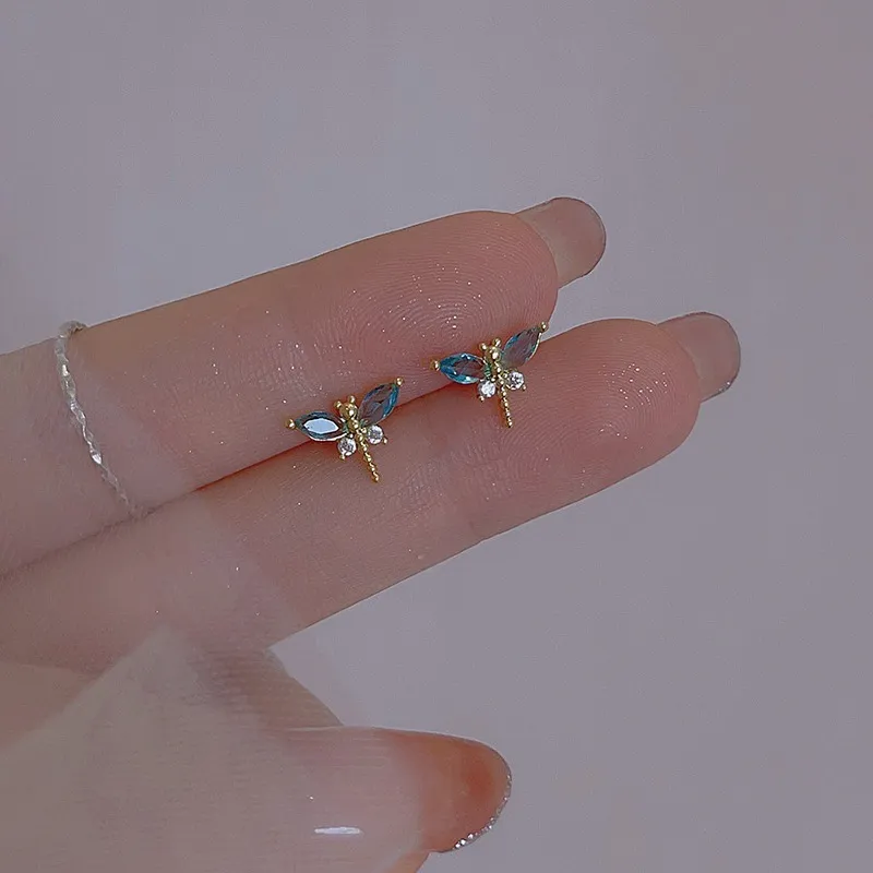 KING OF BLING Copper Stud Earrings Women's Year Of The Snake Good Luck-9