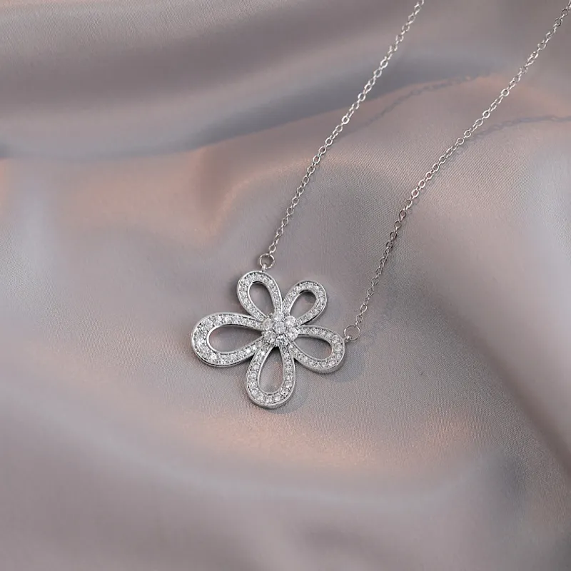 KING OF BLING 925 Sterling Silver With Zircon Necklaces Unisex Year Of The Snake Good Luck-2