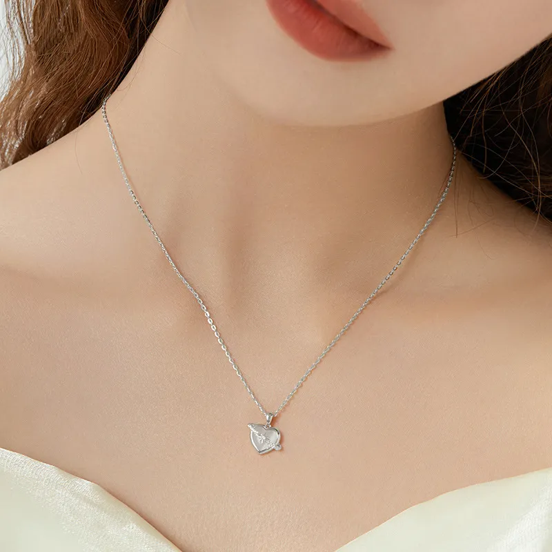KING OF BLING Alloy, Zircon, Mother Of Pearl Necklaces Women's Good Luck-6