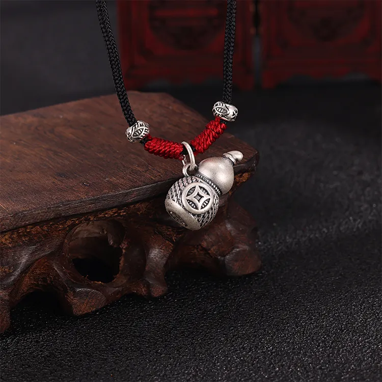 CHINA GOLD S925 Silver Necklaces Unisex-4