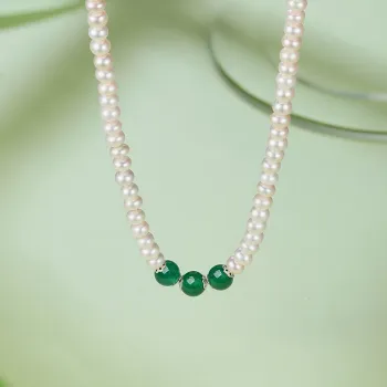 CHINA GOLD Pearl Necklaces Women's