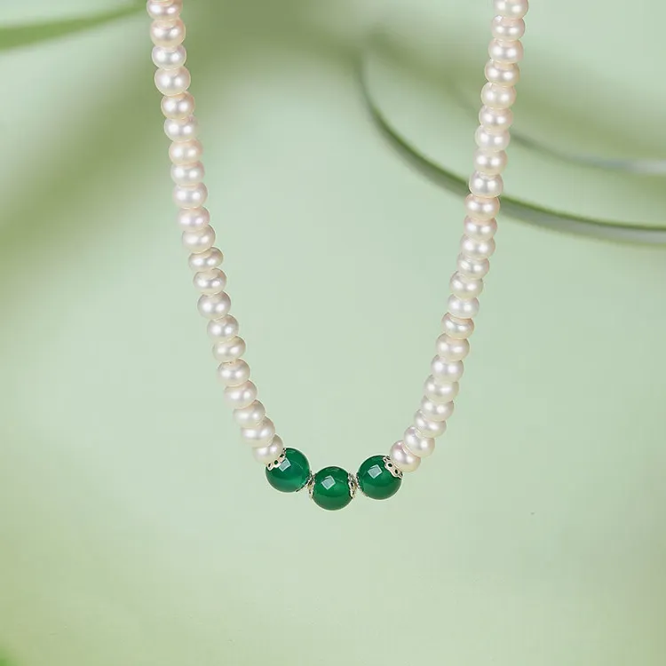 CHINA GOLD Pearl Necklaces Women's-1