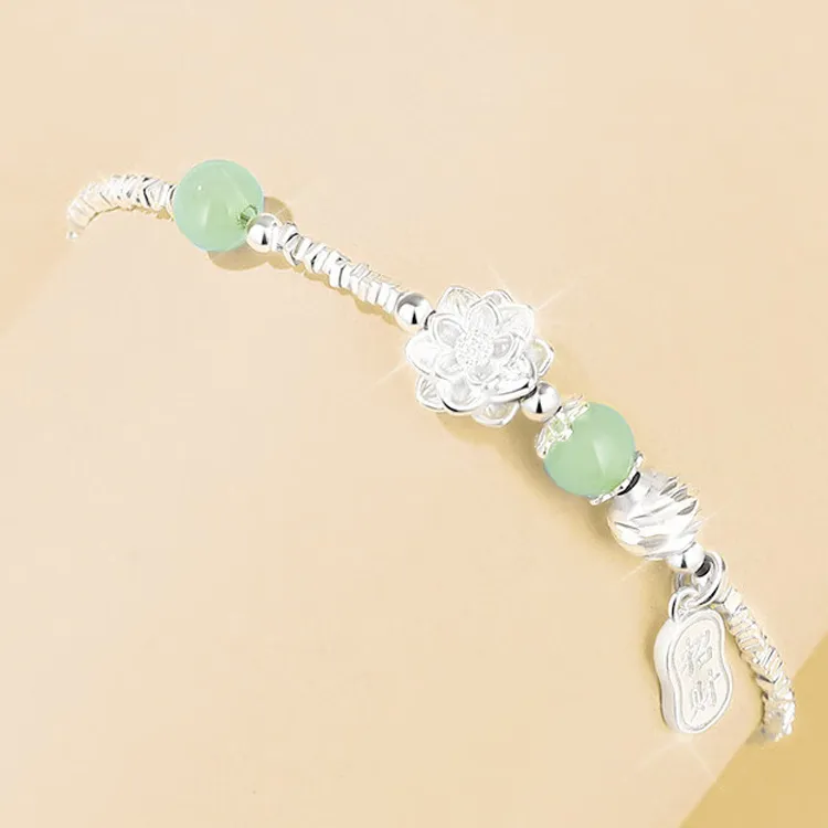 CHINA GOLD Hetian Jade Bracelets White Jade/Pale Greenish White Jade Women's-1