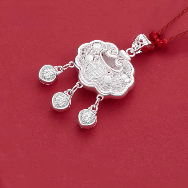 CHINA GOLD Sterling Silver Necklaces Kids'-5