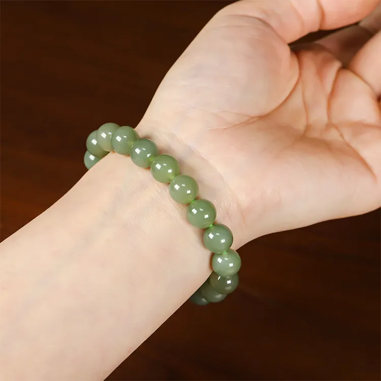 CHINA GOLD Bracelets Green Jade Women's-7