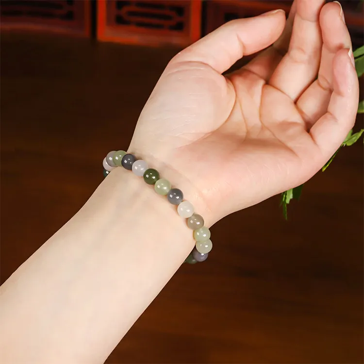 CHINA GOLD Bracelets White Jade/Pale Greenish White Jade Women's-2