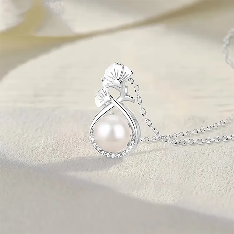 CHINA GOLD Pearl Necklaces Women's-1