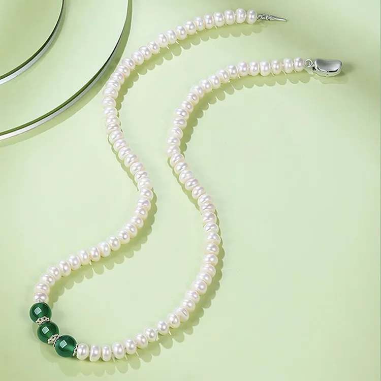 CHINA GOLD Pearl Necklaces Women's-2