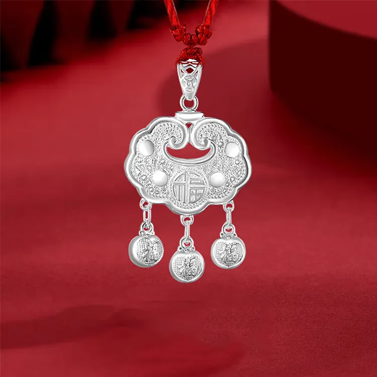 CHINA GOLD Sterling Silver Necklaces Kids'-4