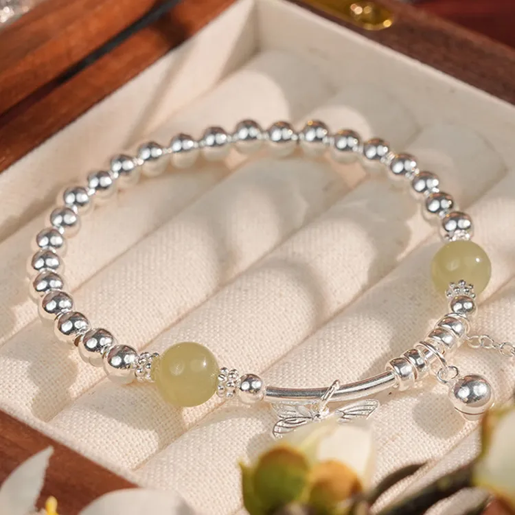 CHINA GOLD Bracelets White Jade/Pale Greenish White Jade Women's-2