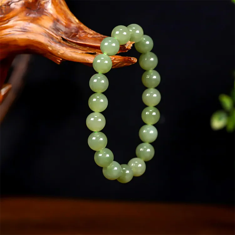 CHINA GOLD Bracelets Green Jade Women's-6