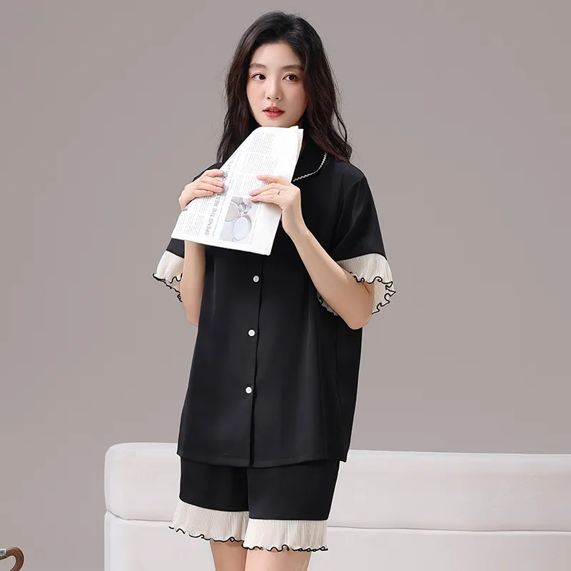 Qin Jing Pajama Set Women's Two Piece Set-1