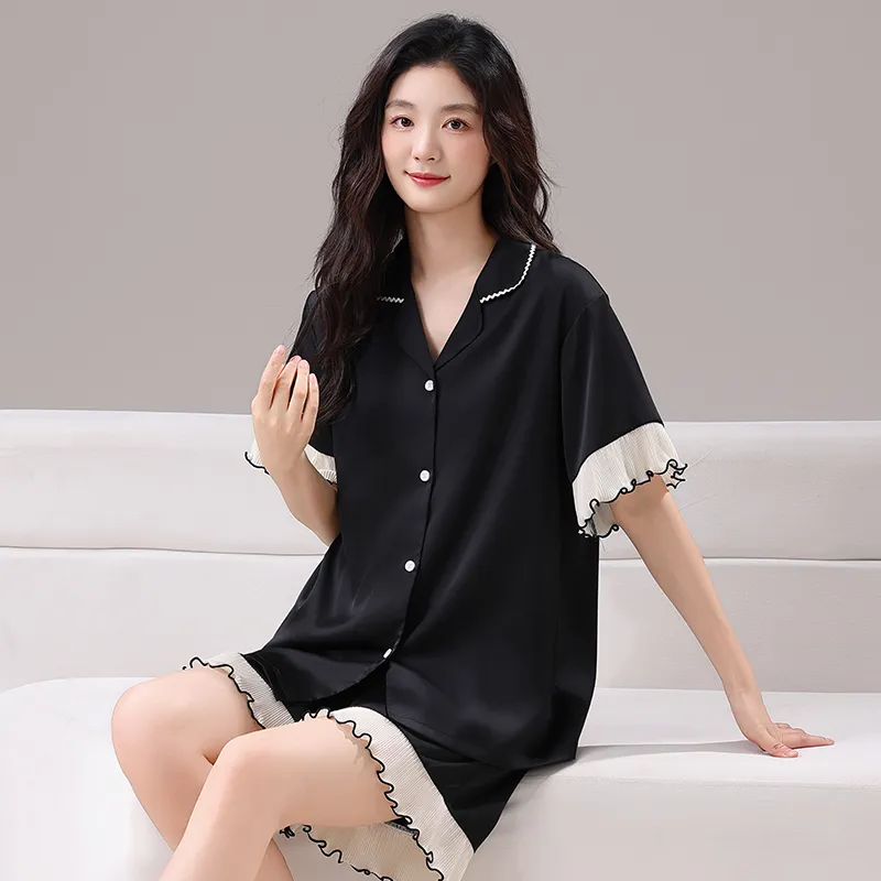 Qin Jing Pajama Set Women's Two Piece Set-2