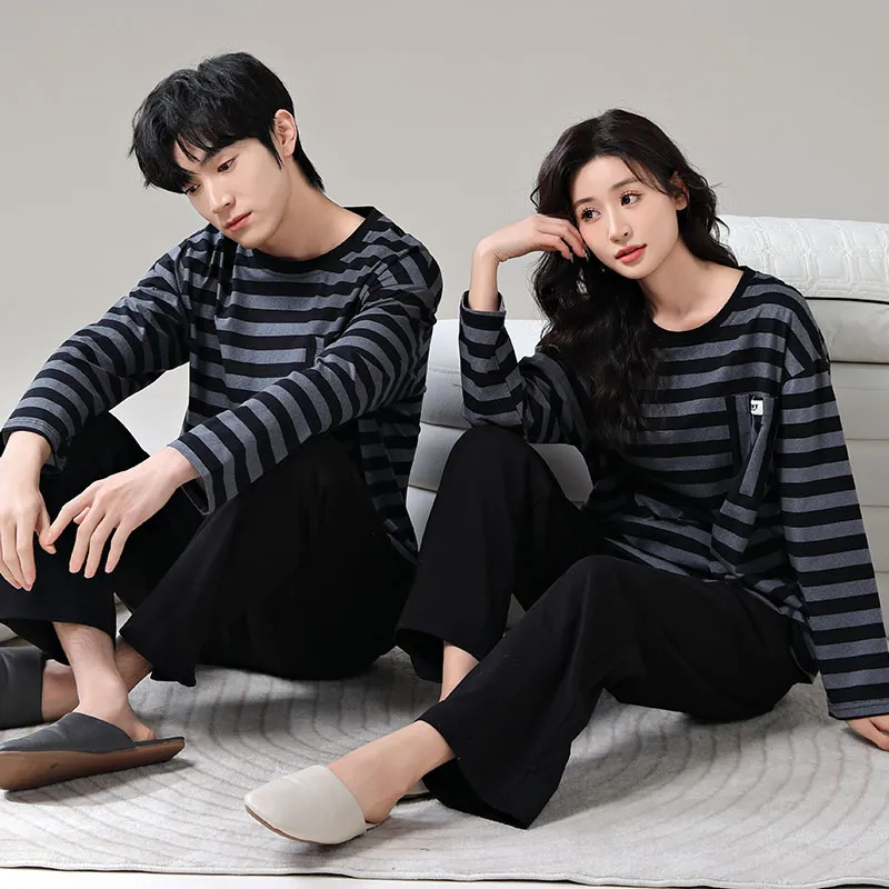 Qin Jing Pajama Set Unisex Gray-5