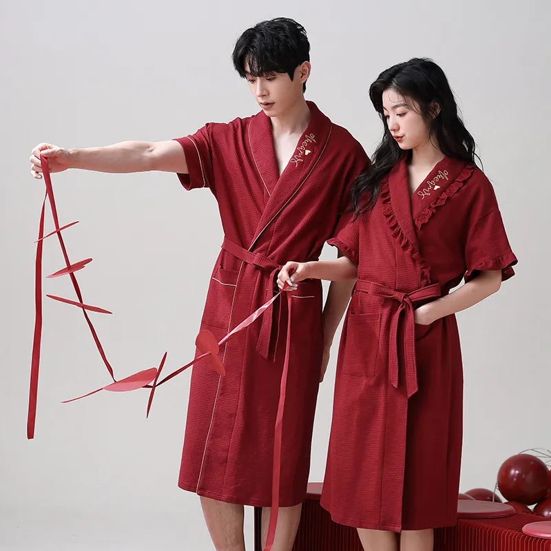 Qin Jing Unisex Bath Robes-4
